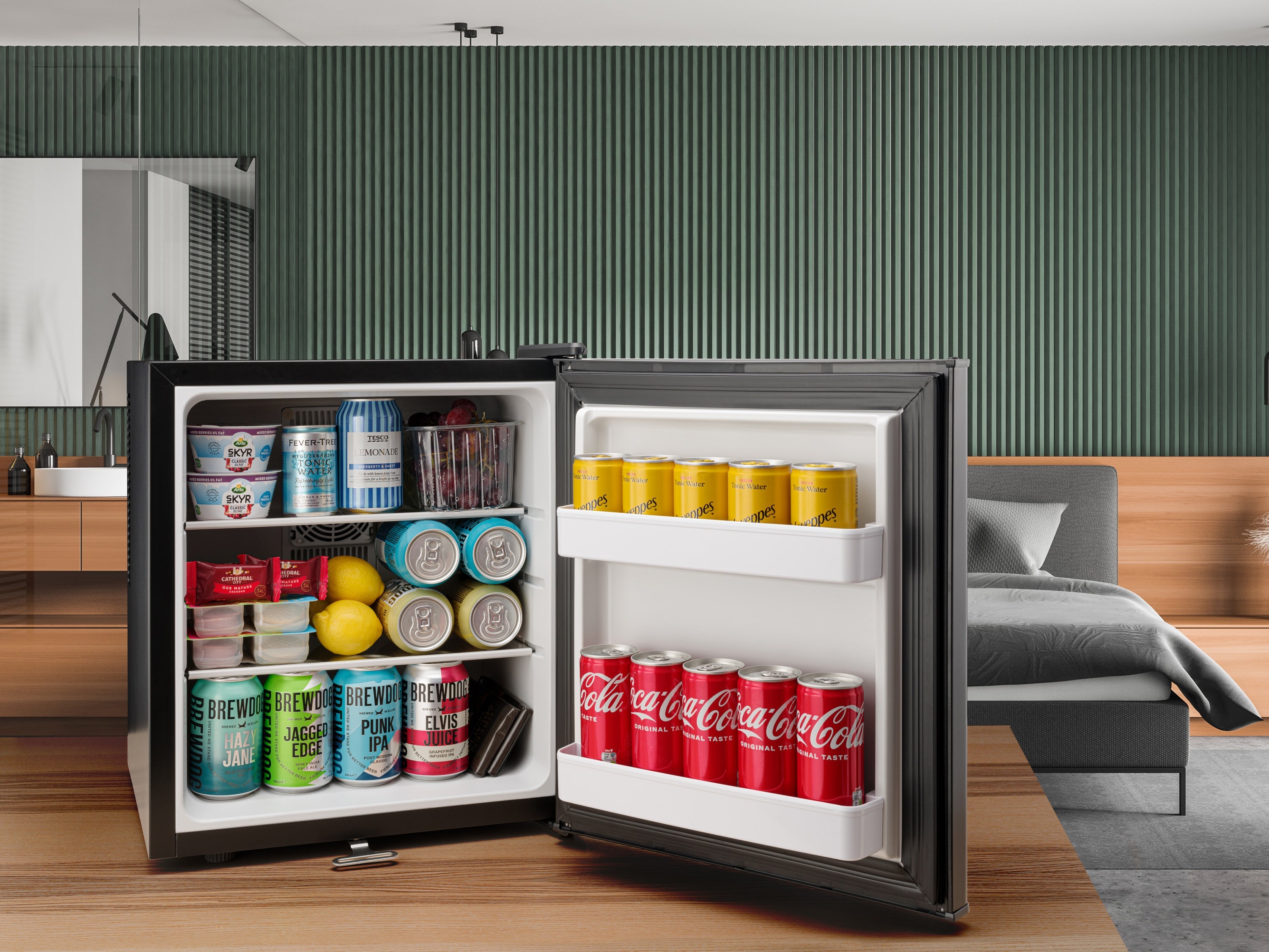 Subcold Aire30 LED Mini Fridge - Black